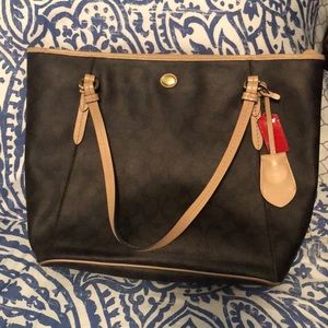 Coach Brown Signature Purse